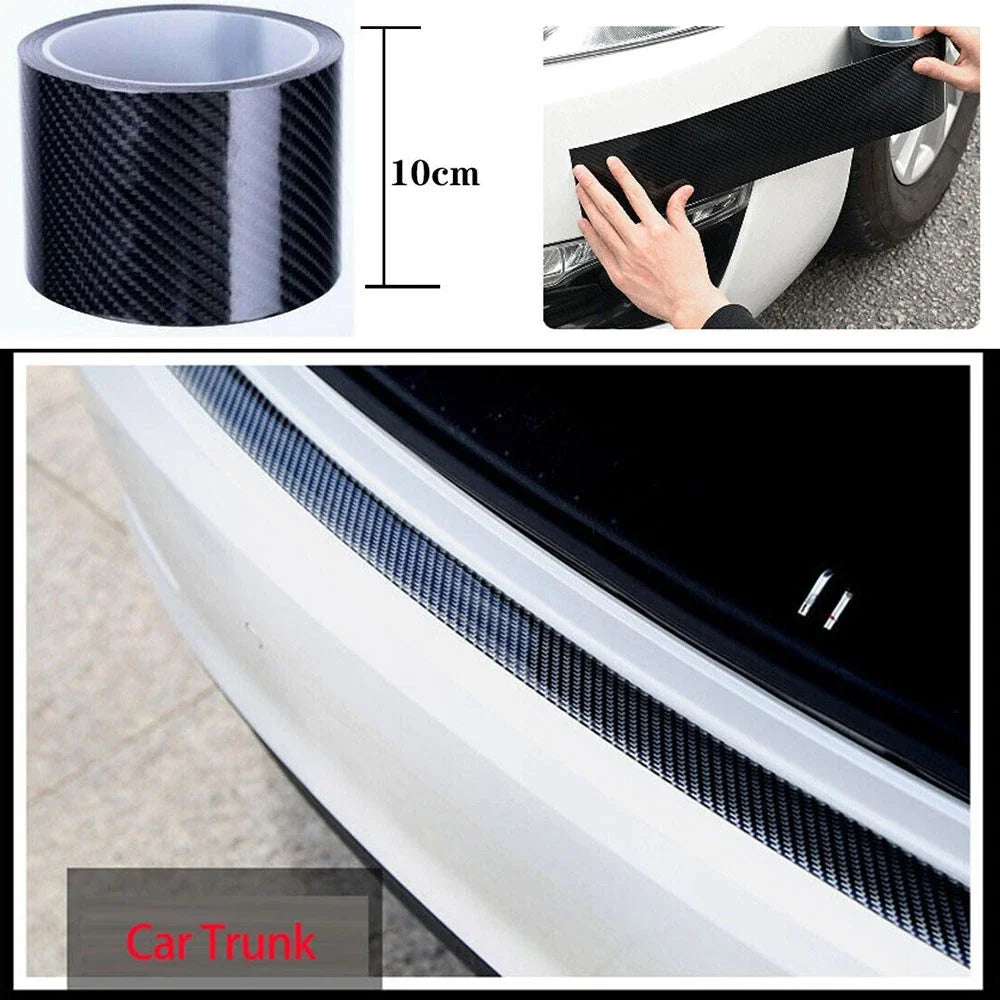 5D Carbon Fiber Scuff Cover Strip for