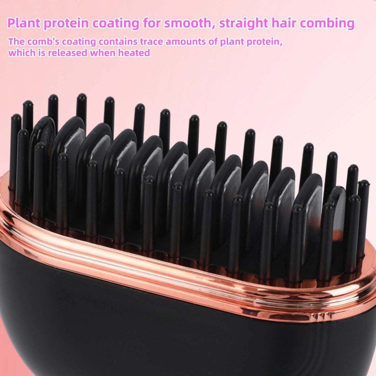 Rechargeable Wireless Mini Hair Straightener (3.35x3.15 Inch)