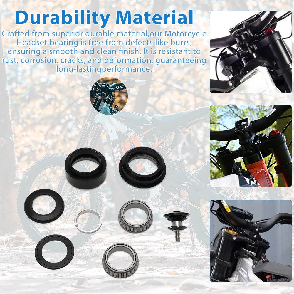 Tapered Roller Bearing Headset Wheel Bearing Kit for Sur Ron Light Bee X