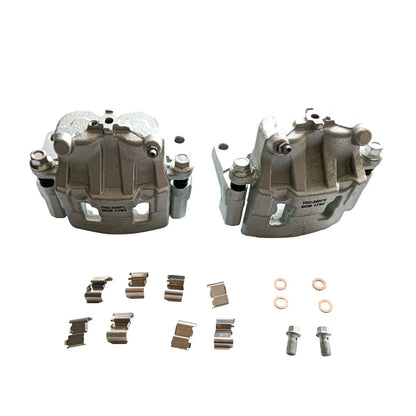 Pair Front Brake Calipers with Bracket for Lincoln MKX (2007–2010) Ford Edge 3.5L