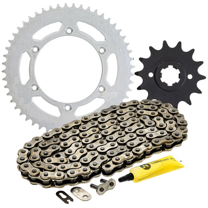 Sprocket Chain Set for Suzuki PE250 (14/52 Tooth, MK1003712, 27600-14A20-108)