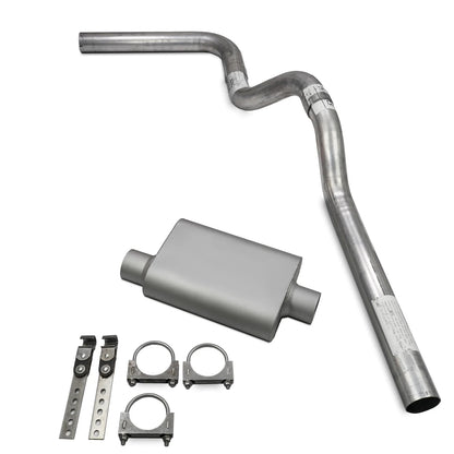 3" Single Exhaust Kit for Chevy Tahoe (2007–2014) S Exit 2 Chamber