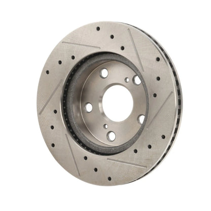 Set of 2 Brake Discs for Toyota Prius V (2012–2017) CLX-M0-USA-SET-STPT27110047DRS2-CL360A73