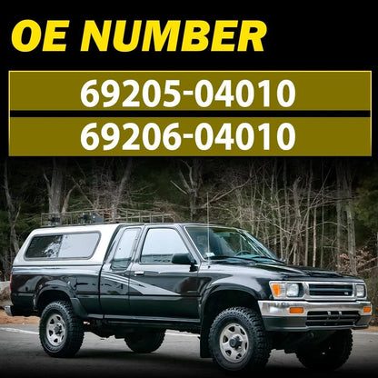 Pair Brown Interior Door Handles for Toyota 4Runner Pickup (1989–1995)