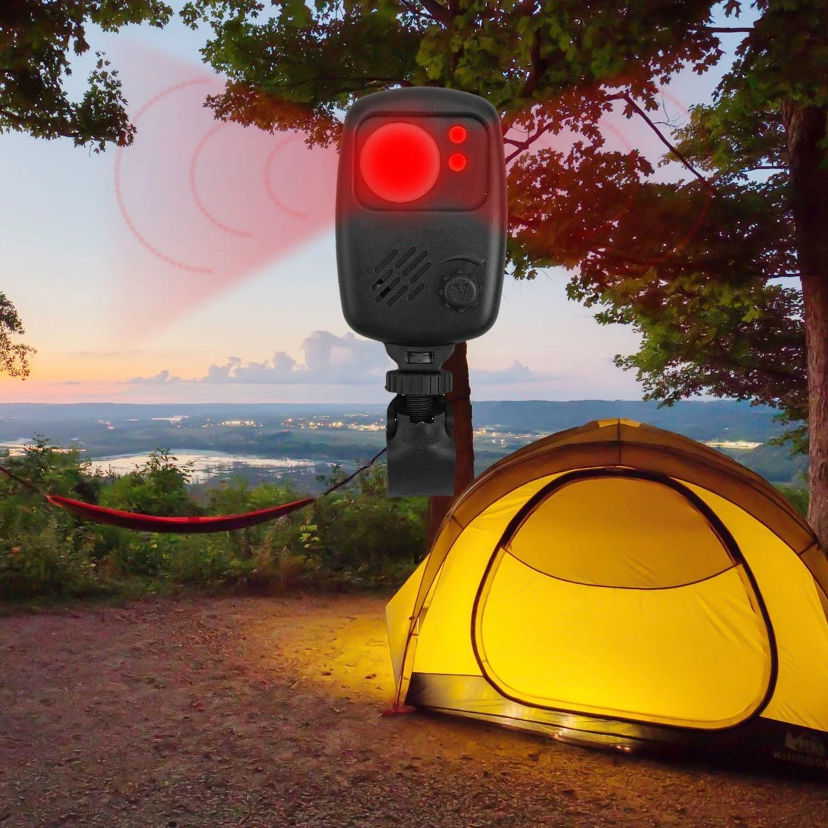 Motion Detection Alarm with Infrared Sensor for Fishing and Camping