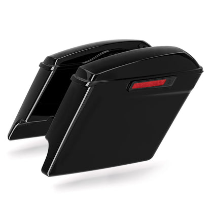 5" Stretched Extended Hard Saddle Bags for Harley Touring Road Glide (2014–2023)