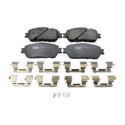Set of 4 TRW Pro Ceramic Slotted Brake Pads for Lexus ES300 ES330 (2002–2006)