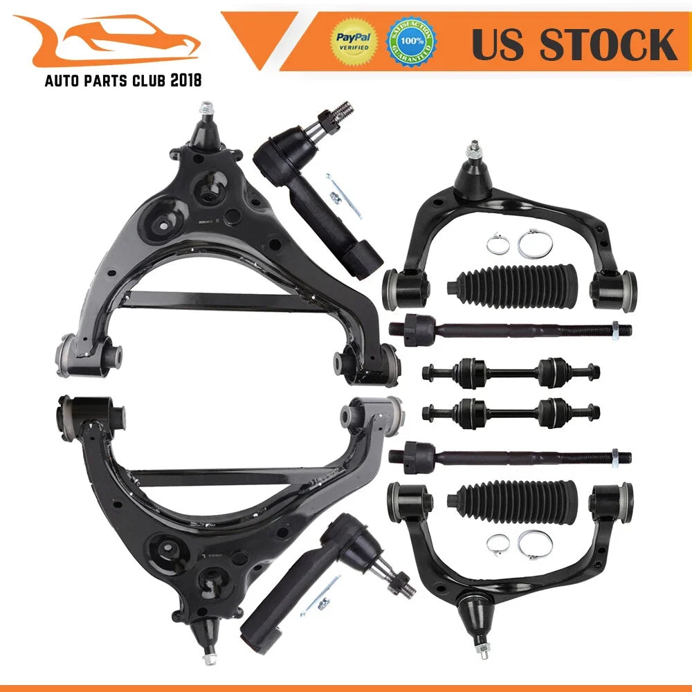 Set of 12 Front Control Arms with Ball Joints for Ford F-150 (2015–2017)
