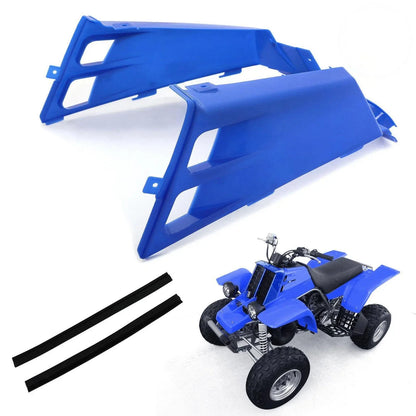 Blue Gas Tank Side Covers for Yamaha Banshee 350 (1987–2006)