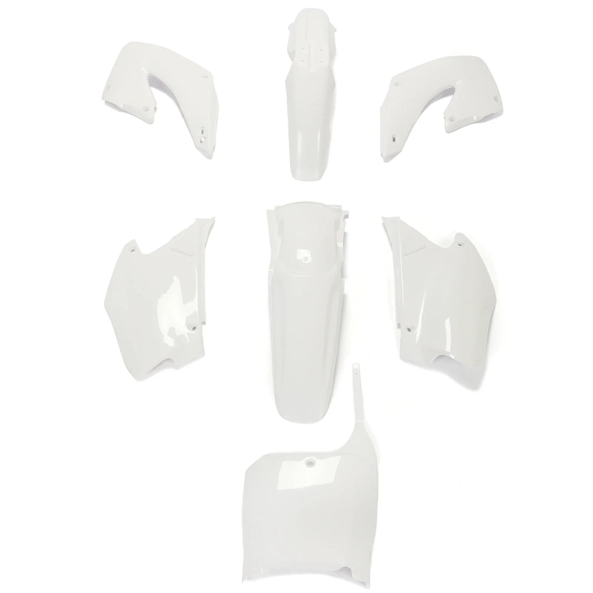 Restyle White Plastic Kit for Honda CR125 CR250 CR125R CR250R (2000–2001)