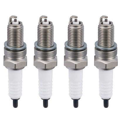 Set of 4 Iridium Spark Plugs for Yamaha Grizzly 600 660 (1998–2008)