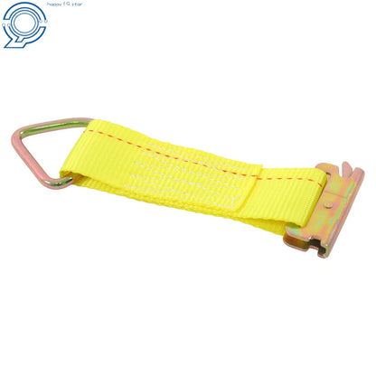 Set of 4 E Track Tie Down Rails with Steel O-Ring Anchors & Rope Tie Offs