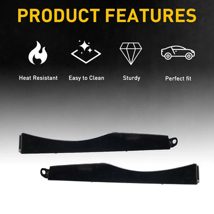 Set of 2 Headlight Filler Trim Panels for Toyota Tacoma (2005–2011)