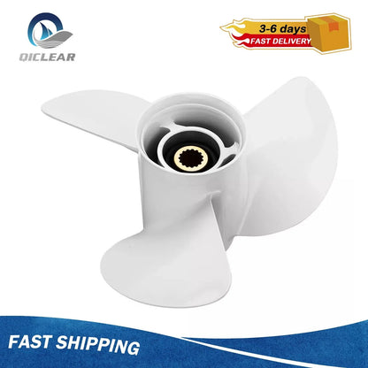 14 x 19 Aluminum Outboard Propeller for Yamaha 50-130HP (15 Spline Tooth RH)