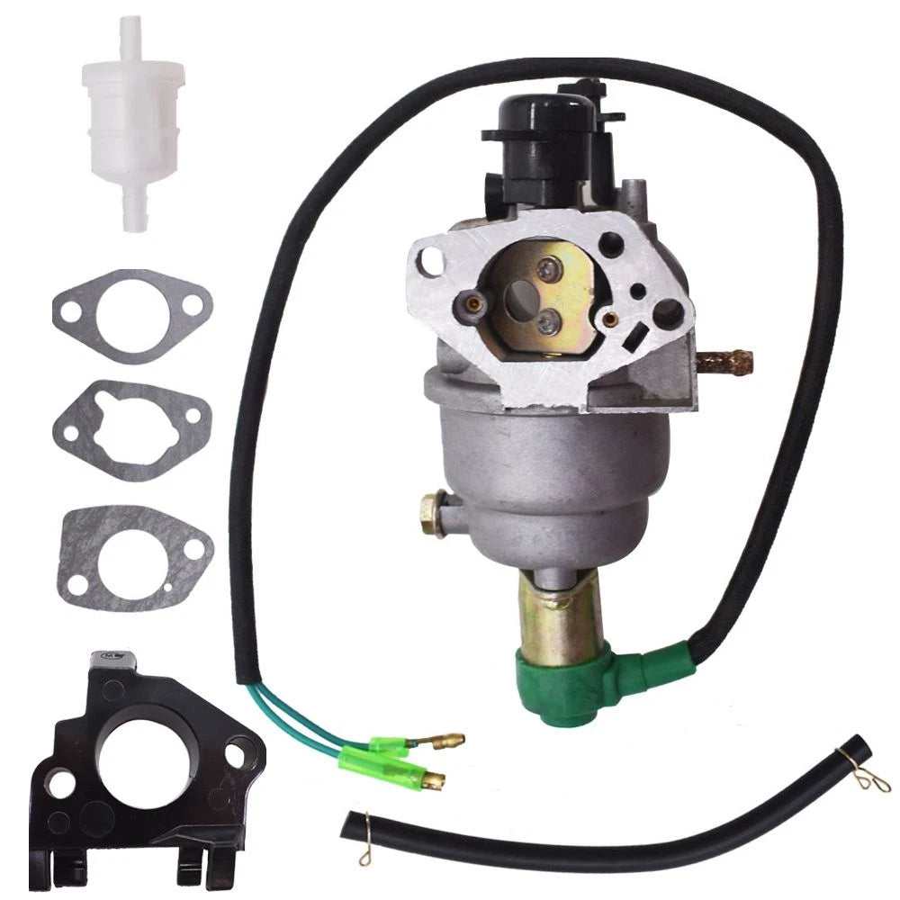 Carburetor w/ Solenoid for Honda GX340 GX390 8HP 9HP 11HP 13HP (2000–2023)