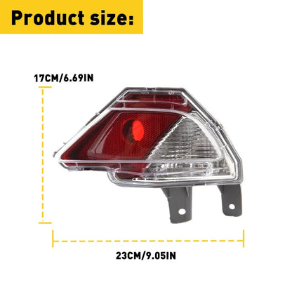 Right Rear Bumper Reflector Light for Toyota RAV4 (2016–2018)