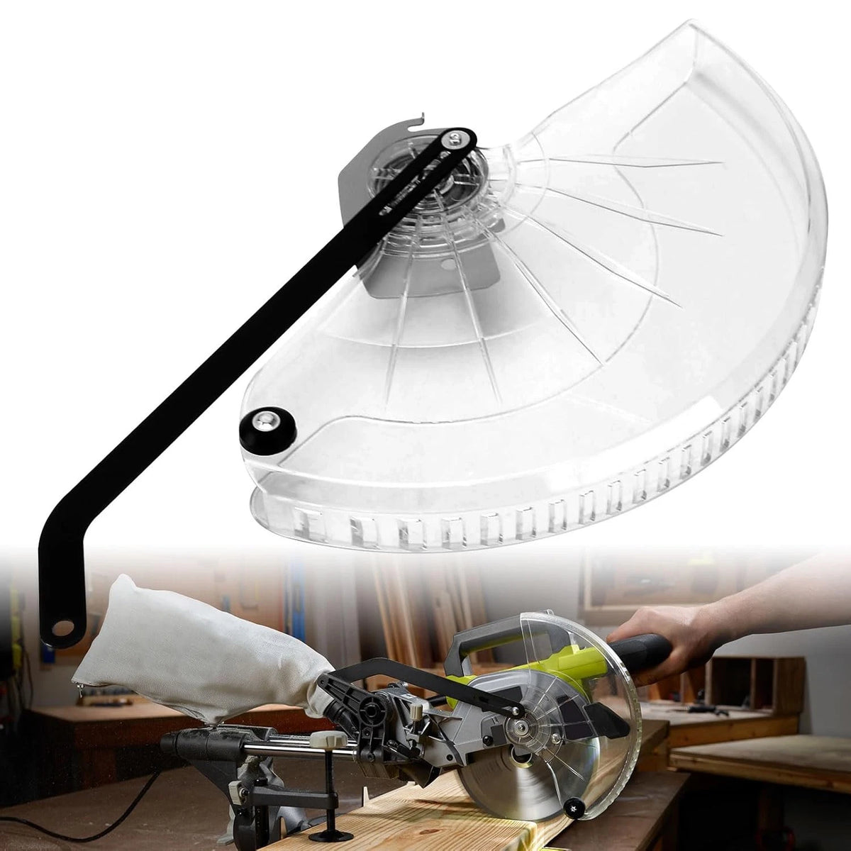 Miter Saw Blade Guard for Ryobi TSS121 TSS121T TSS120L