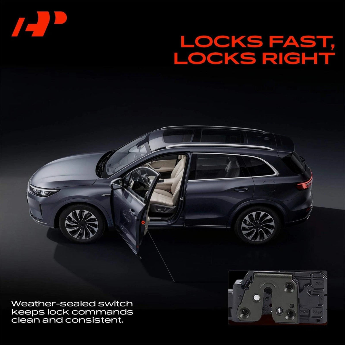 Front Right Door Lock Actuator for Hyundai Genesis Coupe (2010–2016) 813252M000