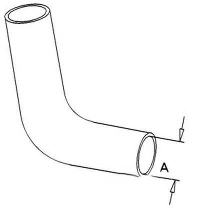 Upper Top Radiator Hose for Ford New Holland Tractor 575D 655 655A 675