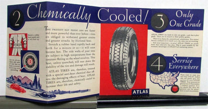 Atlas Tires Sales Brochure for 1920s Models