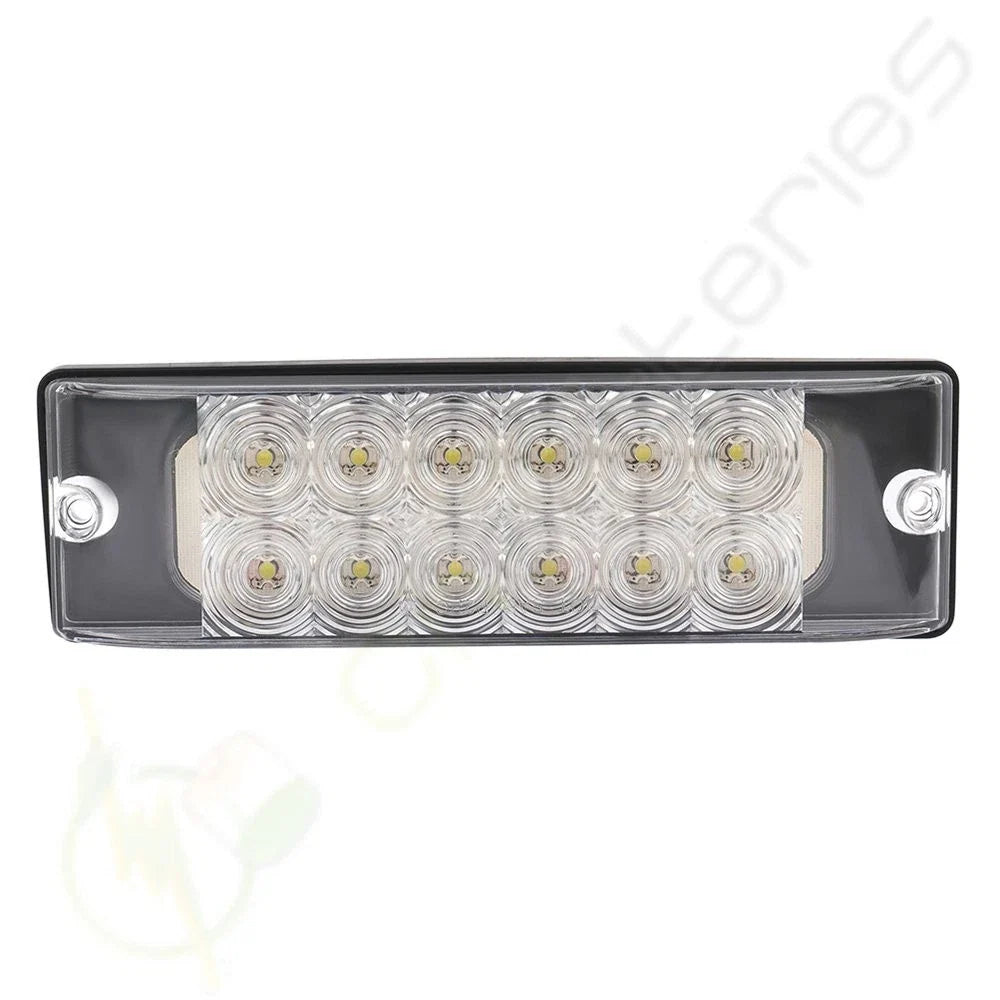 10x LED 8" White Turn Tail Brake Light for Pickup Truck
