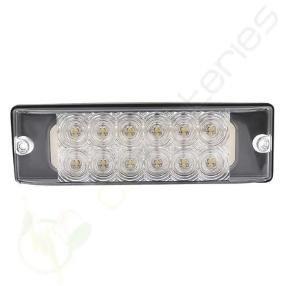 10x LED 8" White Turn Tail Brake Light for Pickup Truck