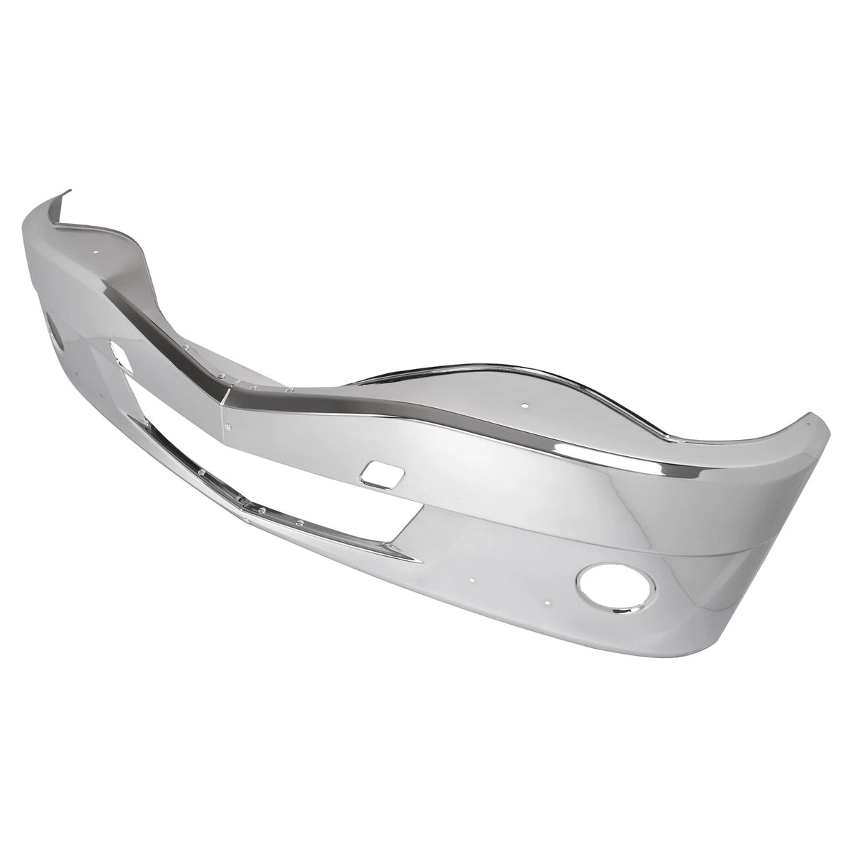 Chrome Steel Front Bumper for International Harvester LoneStar (2009–2024) - CON-A000140, Replace for 3814117C2, INL08-17C2CH-C, INL0817C2CHC
