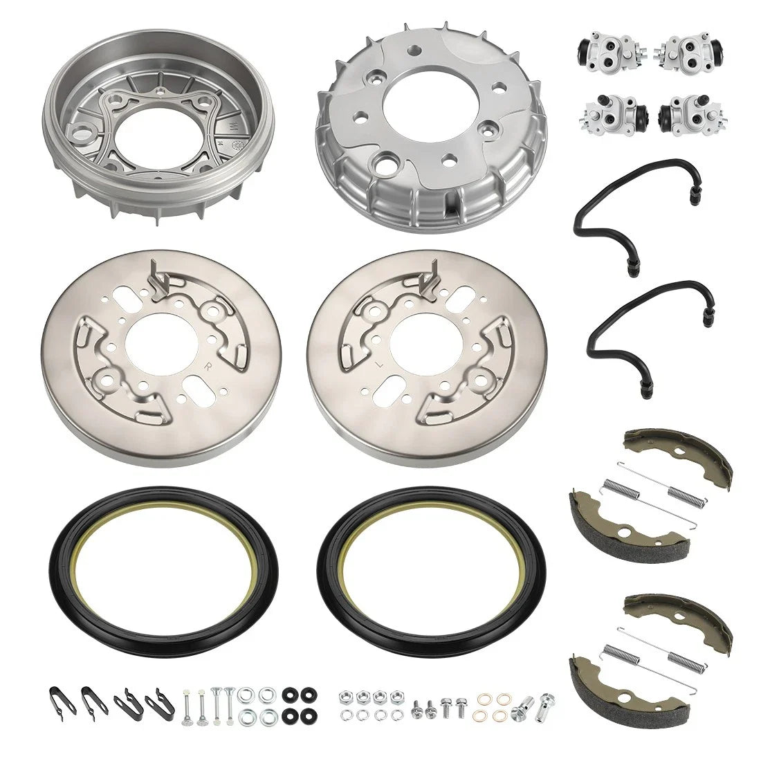 Front Brake Drum Shoes Kit for Honda Rancher 350 TRX350FE/TRX350FM (2000–2003)