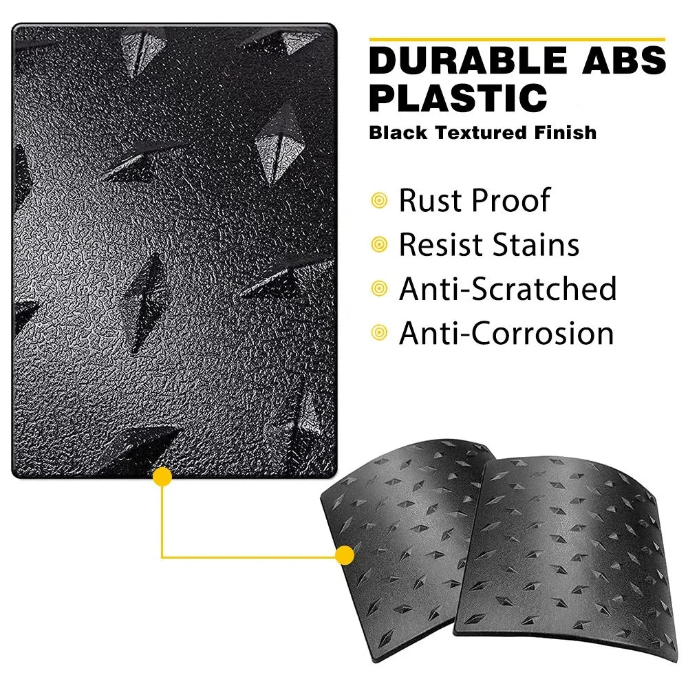 Set of 2 Side Plate Cowl Covers for Jeep Wrangler JK (2007–2018)