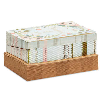 48 Pack Thinking of You Cards Bulk - 4x6 Inches, Blue
