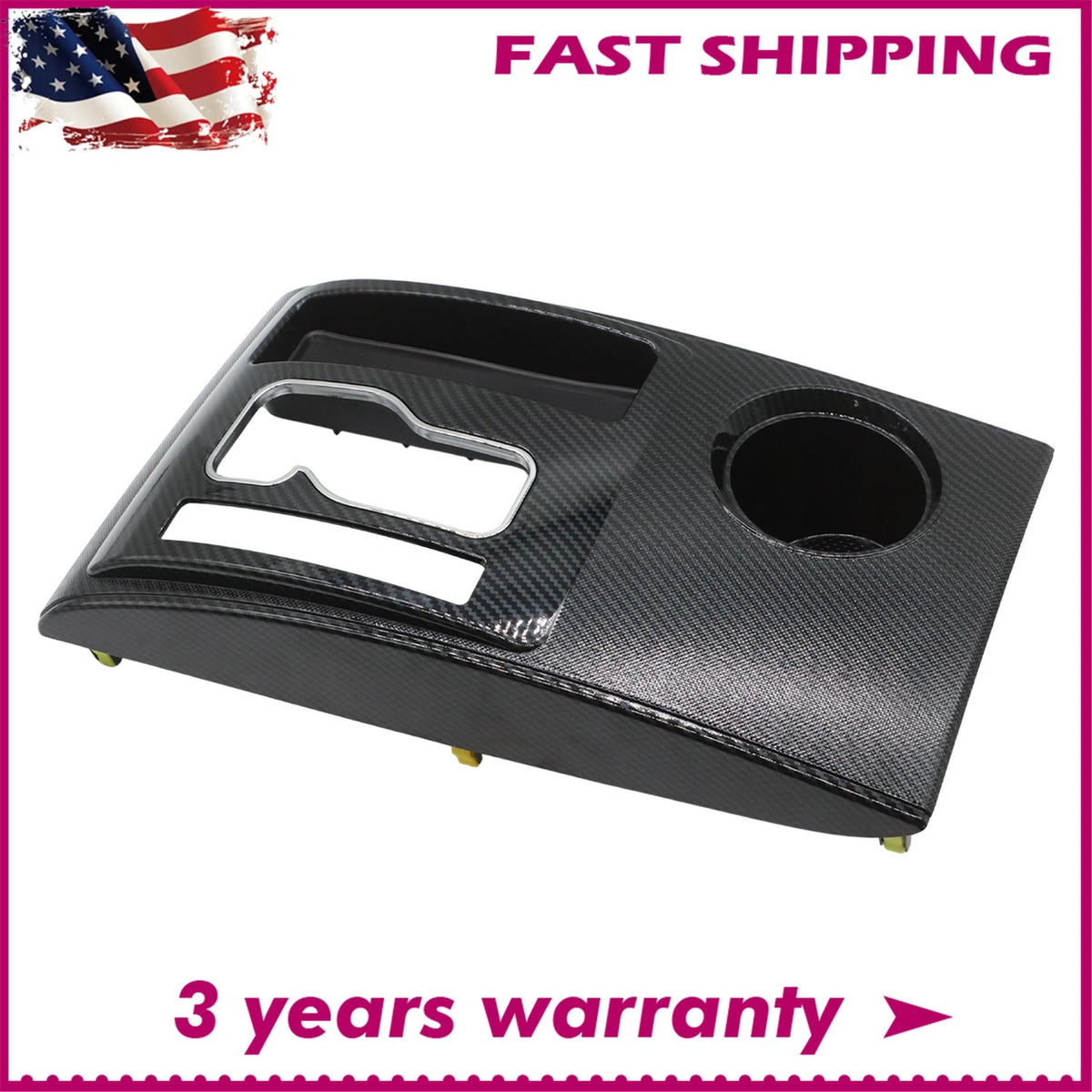 1 Pc Center Console Shifter Cupholder Trim Bezel for Toyota Tacoma (2005–2015) 58822-AD010, 58822AD010