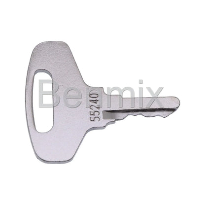 100Pcs Ignition Key 55240 for Kubota B&GL Series (Heavy Equipment)