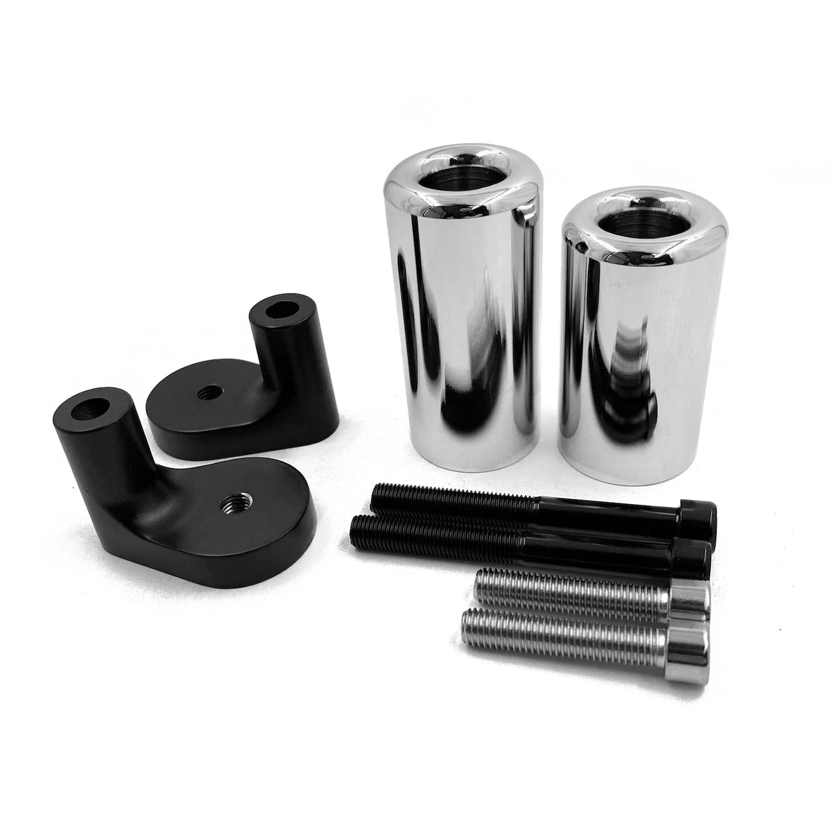 Chrome Frame Slider Crash Protector for Kawasaki ZRX 1100 (1999–2000) ZRX 1200R (2001–2005)