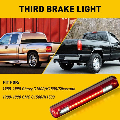 LED Third Brake Light for Chevy GMC C/K1500 2500 3500 (1988–1998)