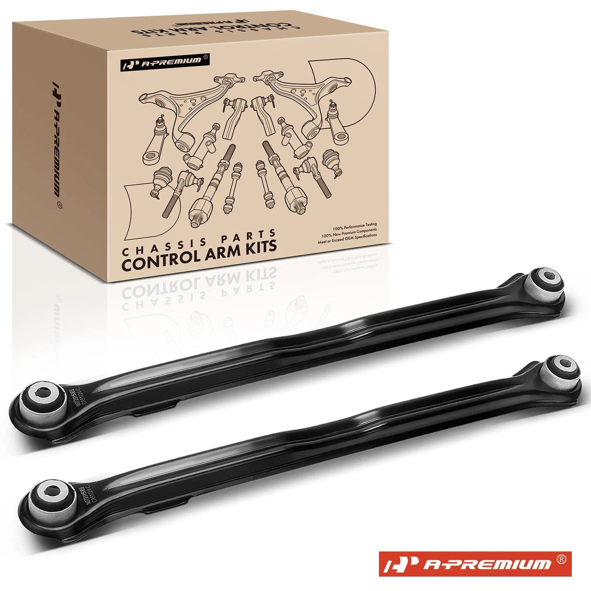 2X Rear Control Arm for Jeep Compass Renegade (2017–2022) 05274636AB, 5274636AB, 68246750AA, 68284721AA, CMS251224