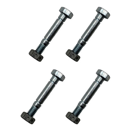 Set of 4 Shear Pins & Bolts for Ariens 51001500 Snowthrower (No Years)