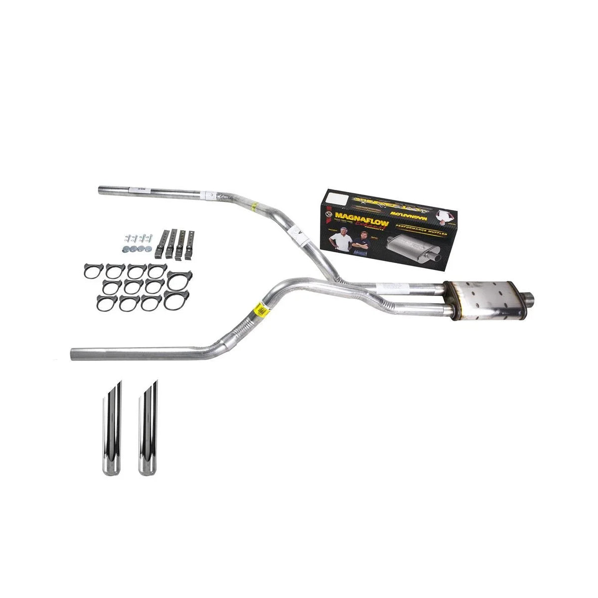 Dual Exhaust 2.5" Pipe for Silverado (1999–2006) Magnaflow SW Tip