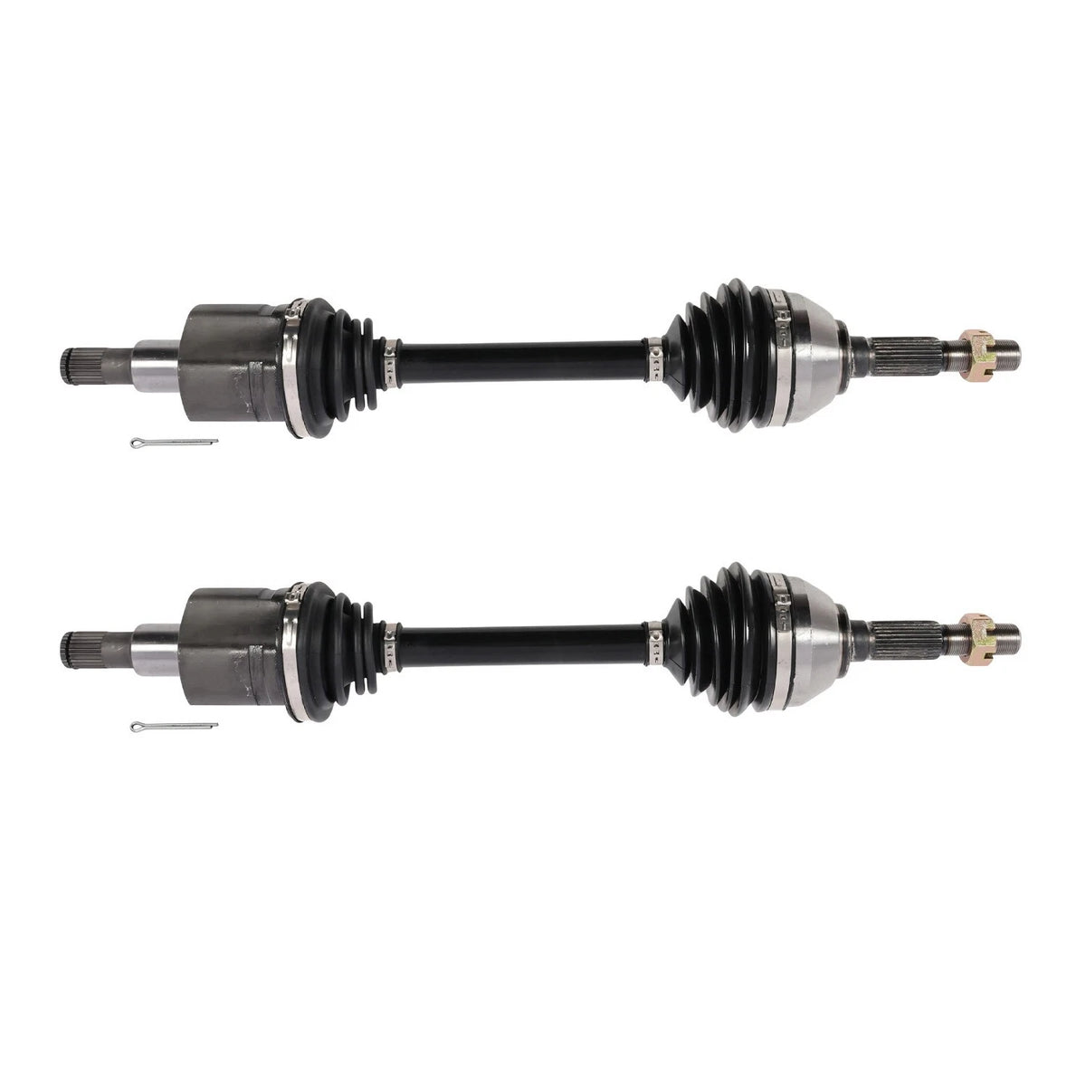 Front Pair CV Axle Joint Shaft Assembly for Chevy Trailblazer (2002–2009) B2CV024-CVTB