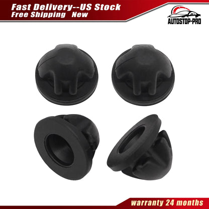 Set of 4 Engine Cover Trim Rubber Mount Bush Bump Stops for BMW (11127614138)
