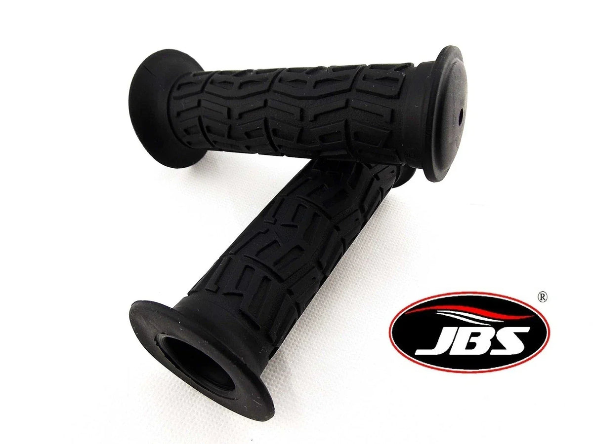 Black Motorcycle Hand Grip Set 22mm 7/8" for Kawasaki JBS