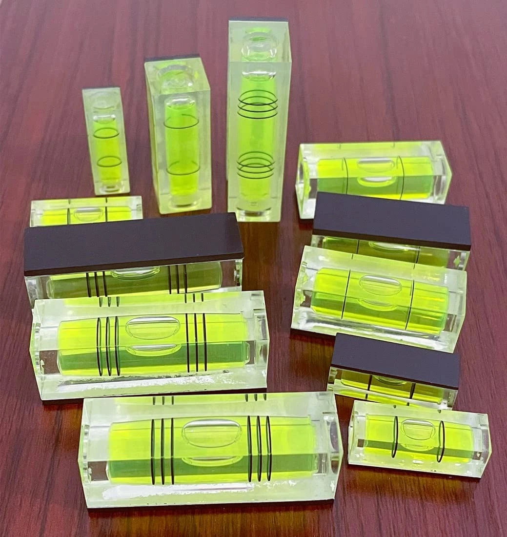 5Pcs Magnetic Bubble Level Set for Various Applications (29mm/40mm/52mm)