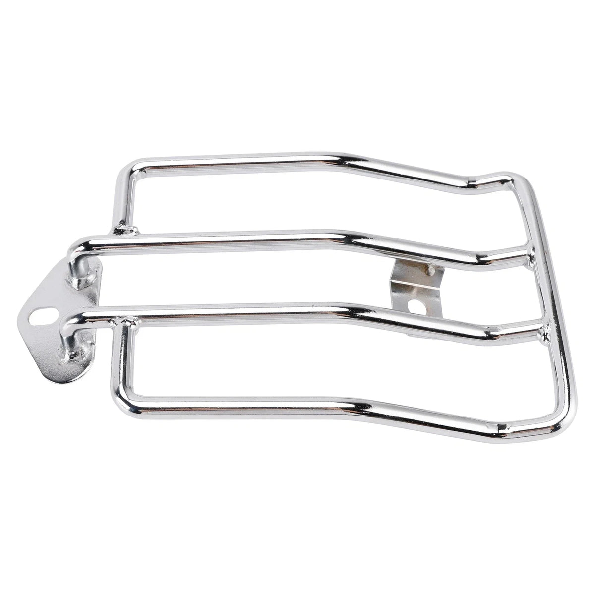 Chrome Solo Seat Luggage Rack for Harley Sportster XL 883 1200 (2004–2022)