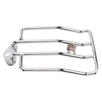 Chrome Solo Seat Luggage Rack for Harley Sportster XL 883 1200 (2004–2022)