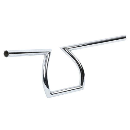 Chrome 1" Z Bars 8-3/4" Rise for Honda CB650 CB750 CB900 (1979–1982)