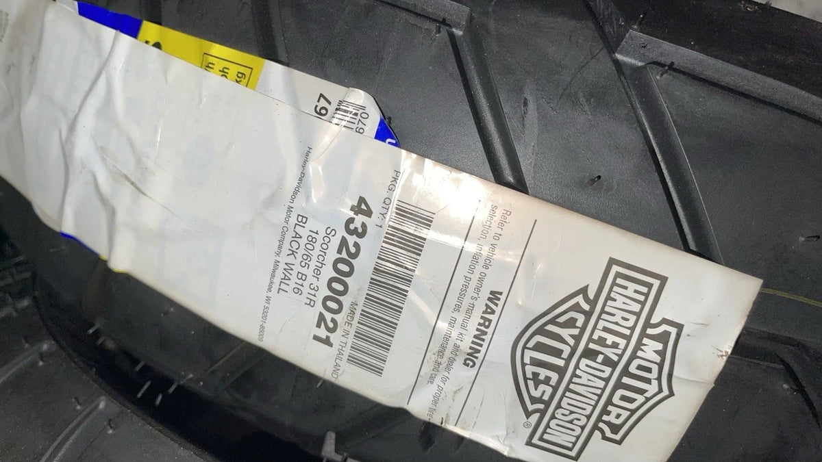 Michelin Scorcher Rear Tire 180/65B16 for Harley Touring (2009–2019)