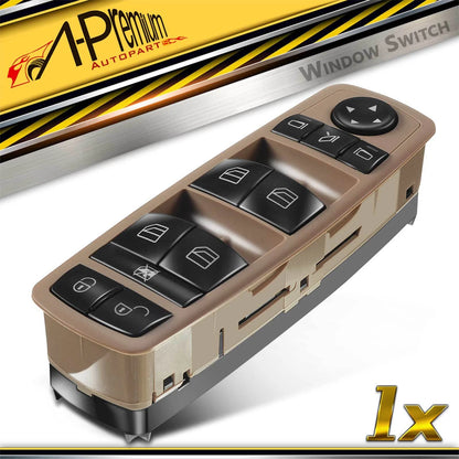 Power Window Switch for Mercedes-Benz A160 A190 B180 B200 (2004–2005) A1698206710, 1698206710