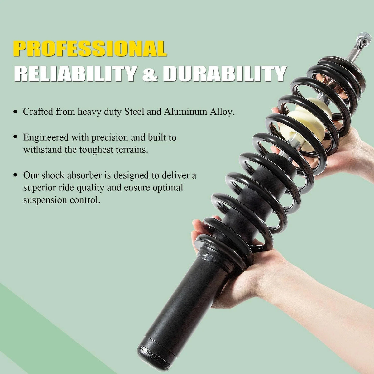 Coil-Over Shocks Front Suspension Kit for John Deere HPX Gator (2007–2021)