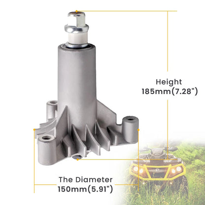 3Pcs Spindle Assembly for Husqvarna Mower Deck (532130794, L6WV8S)