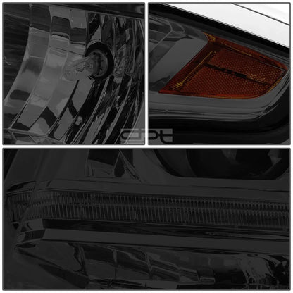 LED Smoked Amber Projector Headlight Lamp for Suburban/Tahoe (2015–2020)