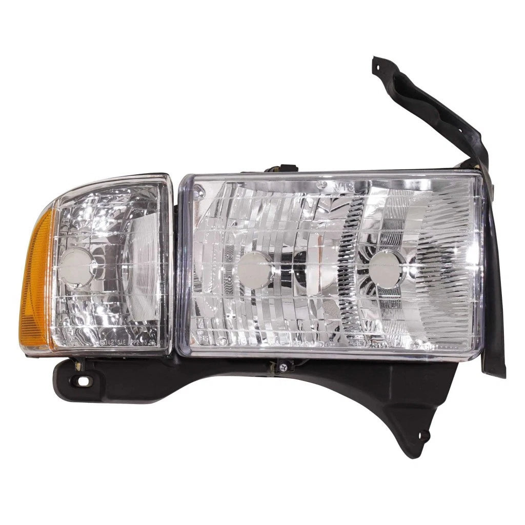 Passenger Side Headlight for Dodge Pickup (1999–2002) CH2503123, CLX-M0-CS163-B001R